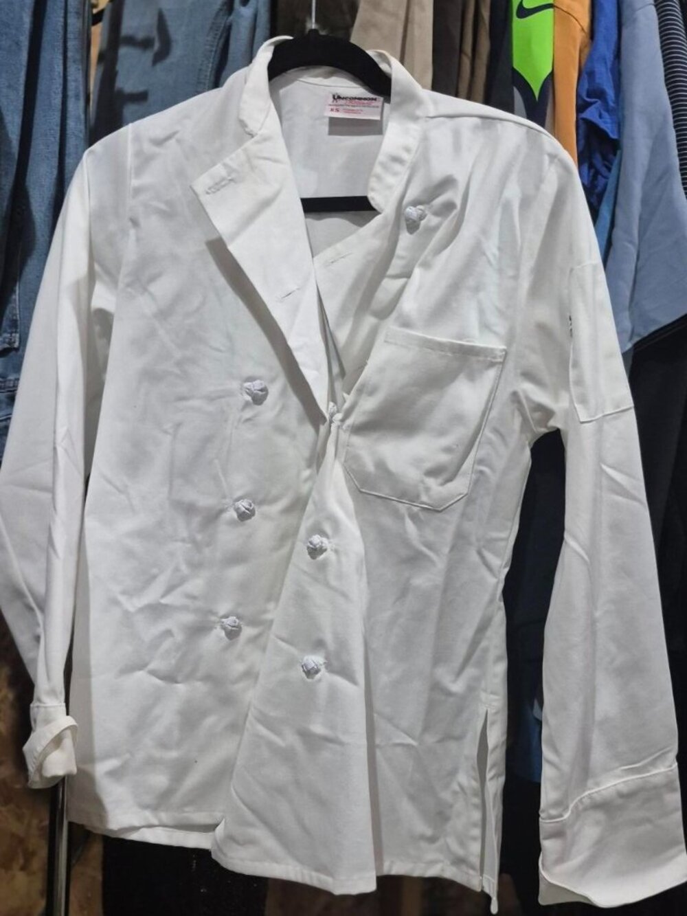 XS Ladies White Chefs Jacket